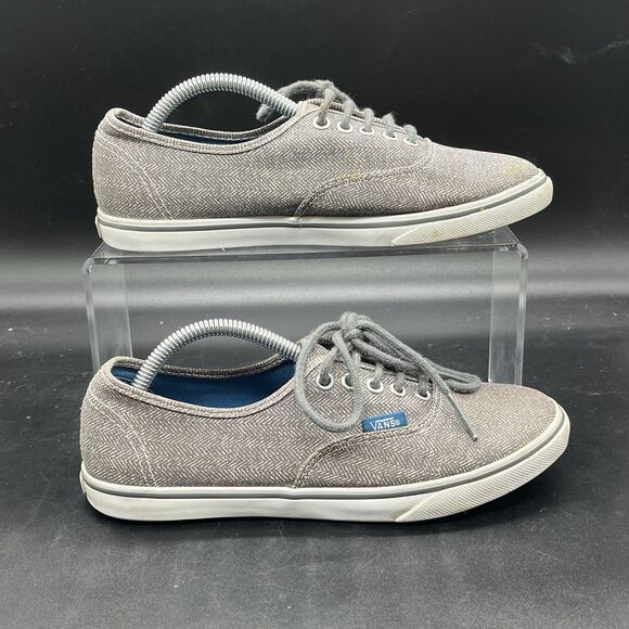 Vans womens casual sneaker size 6 gray shoe comfort - Picture 1 of 8